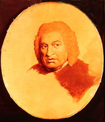 Portrait of Samuel Johnson (1709-84) c.1778-80 (oil on canvas) a James Barry