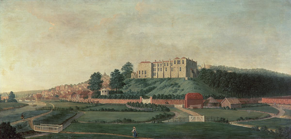 Arundel Castle from the East, c.1770 (oil on canvas) a James Canter