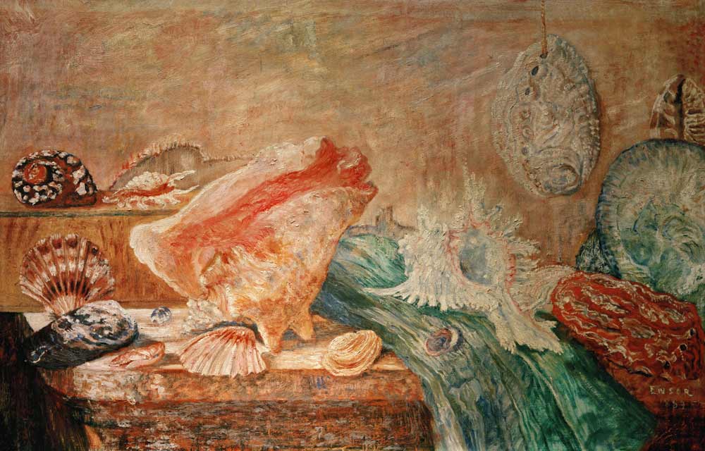 Shells and Shellfish, 1889 a James Ensor
