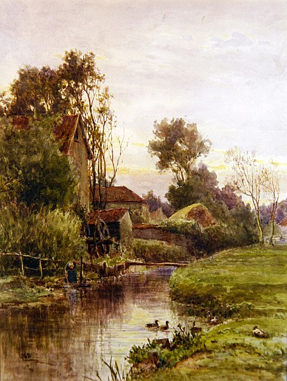 The Mill Stream a James George Bingley
