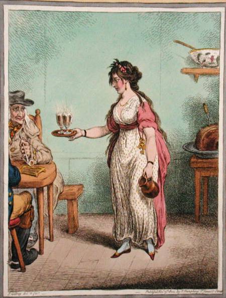 Mary of Buttermere, sketched from life in July 1800 a James Gillray