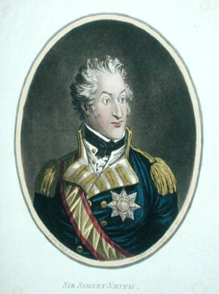 Sir Sidney Smith (1764-1840) a James Gillray
