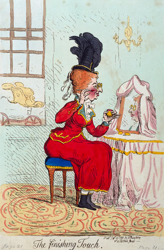 The Finishing Touch a James Gillray