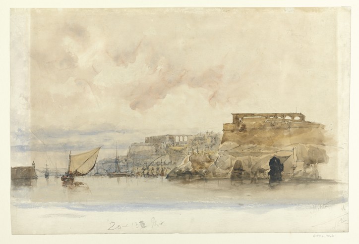 View of Valetta, Malta a James Holland