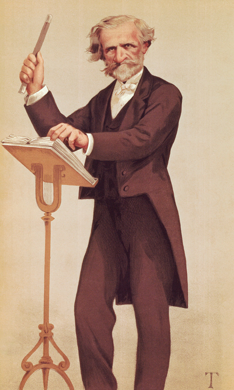 Giuseppe Verdi (cartoon) a James Jacques Tissot