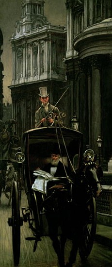 Going to Business (Going to the City), c.1879 a James Jacques Tissot