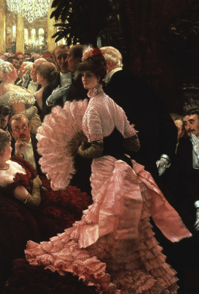 The Reception / Paint.by Tissot / c.1883 a James Jacques Tissot