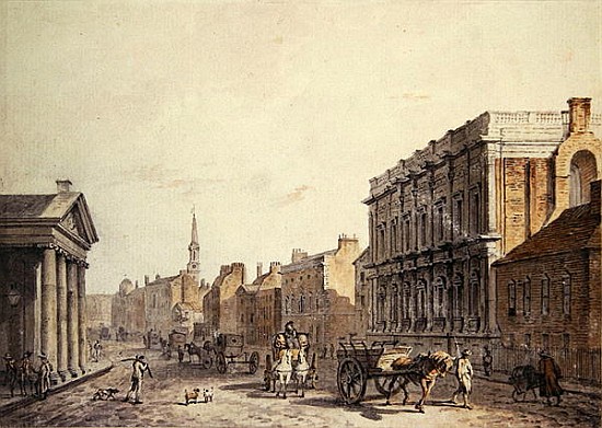 View of Whitehall, looking towards Charing Cross a James Miller