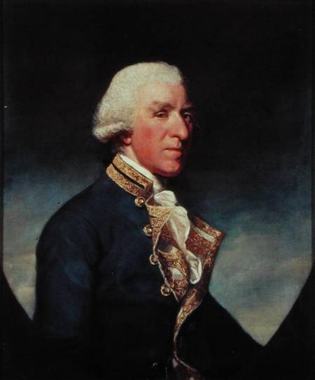 Admiral Samuel Hood a James Northcote