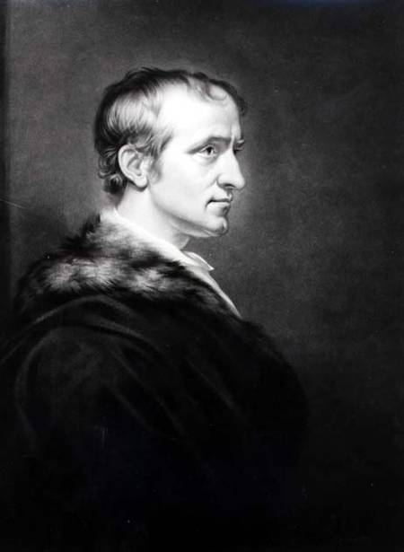 William Godwin (1756-1836) 1802  (b&w photo) a James Northcote