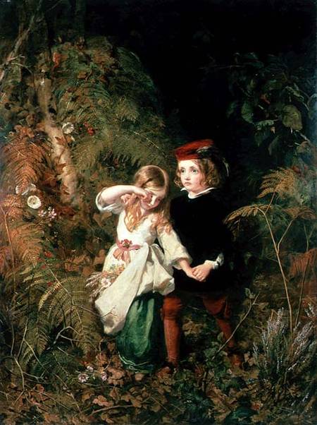 Children in the Wood a James Sant