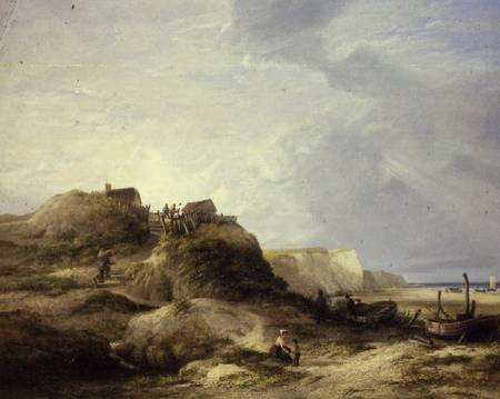 View of Mundesley, Near Cromer a James Stark