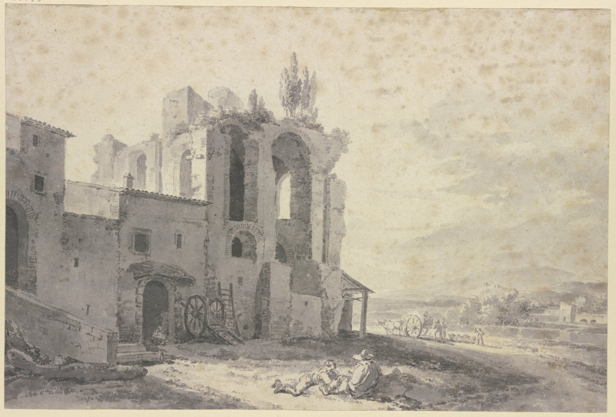 Roman ruins a Jan Asselijn