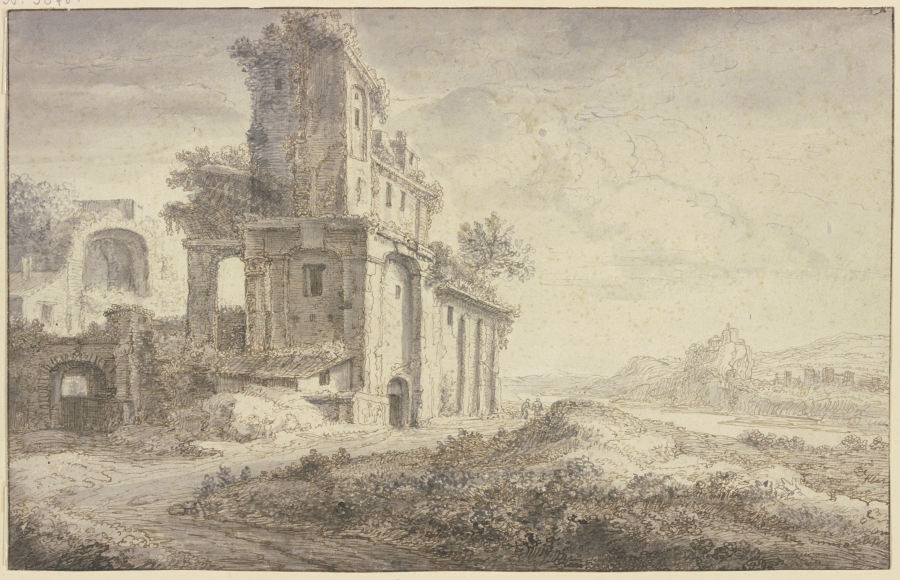 Roman ruins a Jan Asselijn