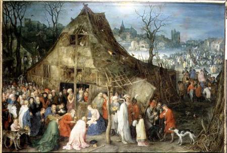 Adoration of the Magi a Jan Brueghel il Vecchio