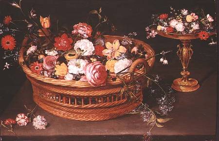 A Basket of Flowers a Jan Brueghel il Vecchio
