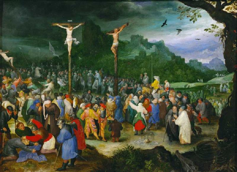 Kreuzigung Christi a Jan Brueghel il Vecchio