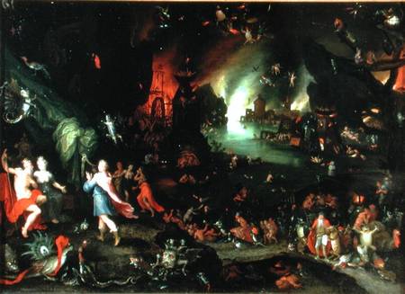 Orpheus in the Underworld a Jan Brueghel il Vecchio