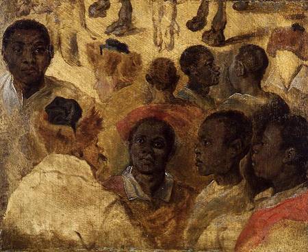 Study of Moorish Heads a Jan Brueghel il Vecchio