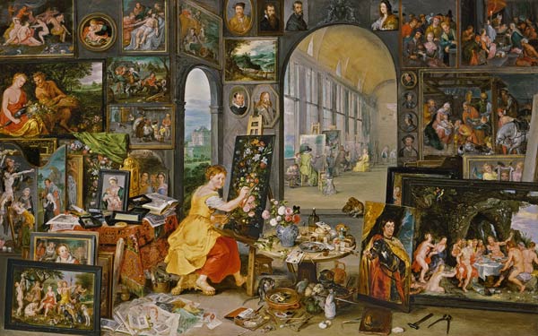 Allegory of Painting a Jan Brueghel il Giovane