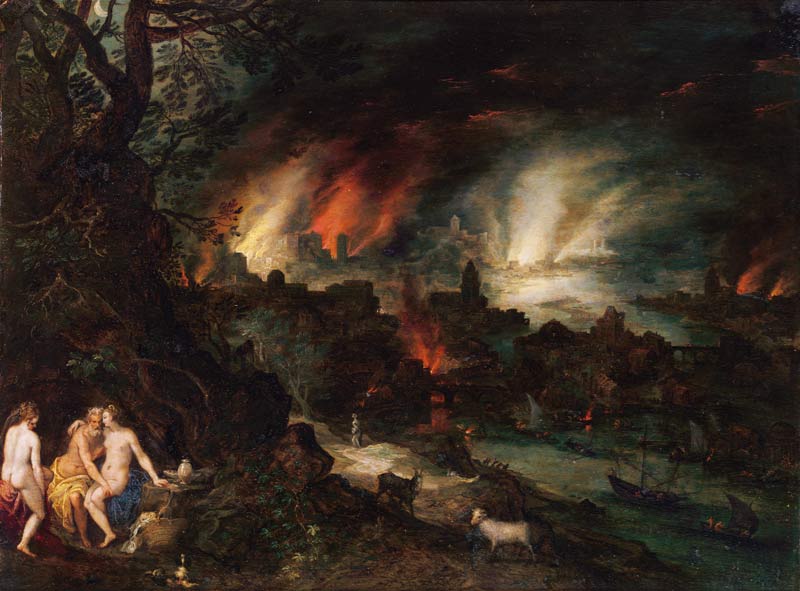 Sodom and Gomorrah / Brueghel the Elder a Jan Brueghel il Giovane
