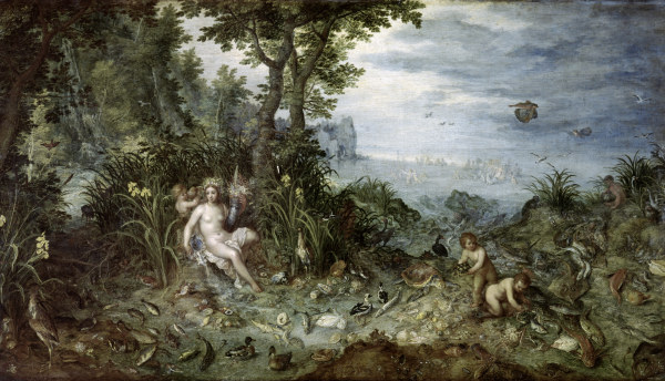 J.Brueghel d.Ä., Allegorie des Wassers a Jan Brueghel il Giovane