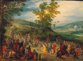 The Way to Calvary / Brueghel / c.1606