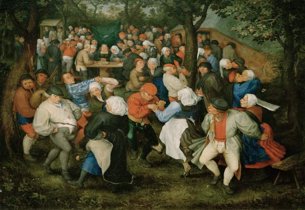 Village Dance a Jan Brueghel il Giovane