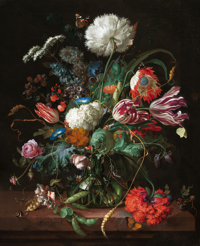 Flower vase a Jan Davidsz de Heem