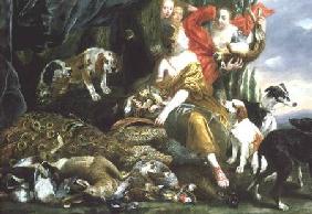 Diana and her handmaidens after the hunt