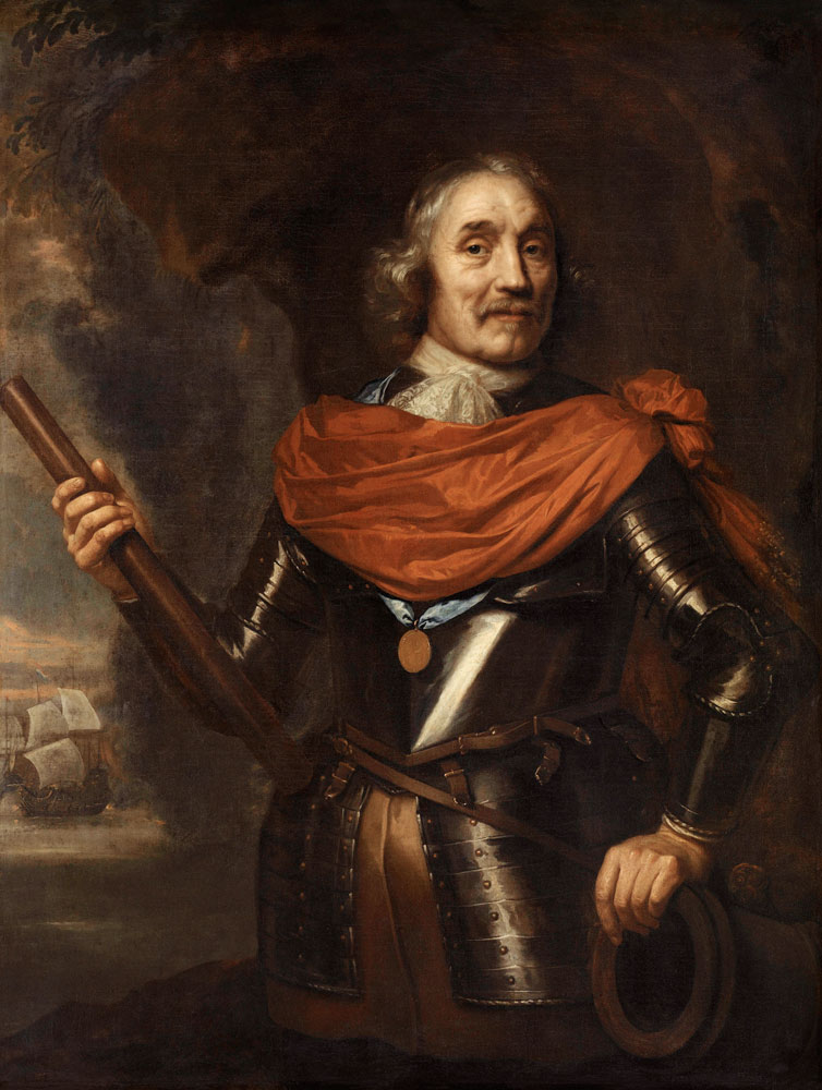 Maarten Harpertszoon Tromp (1597-1653), Dutch Admiral a Jan Lievens