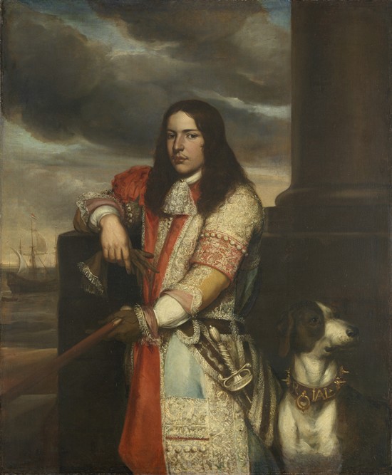 Engel de Ruyter (1649-1683), Dutch vice-admiral a Jan Lievens
