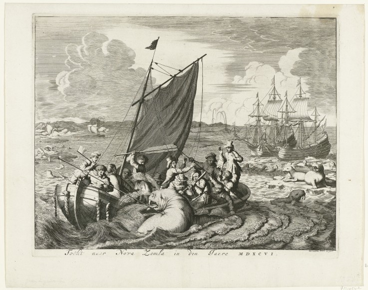 Tthe voyage to Novaya Zemlya in 1596 a Jan Luyken