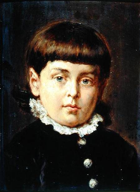 Portrait of a Young Boy a Jan Matejko