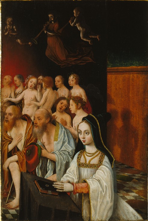 The Souls of the Just and Donor a Jan Mostaert