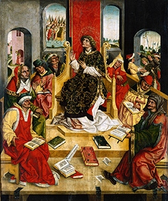 Disputation of St. Stephan a Jan Polack