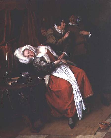 The Patient and the Doctor a Jan Havickszoon Steen