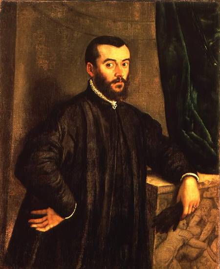 Portrait of Andrea Vesalius (1514-64) a Jan Stephen Calcar