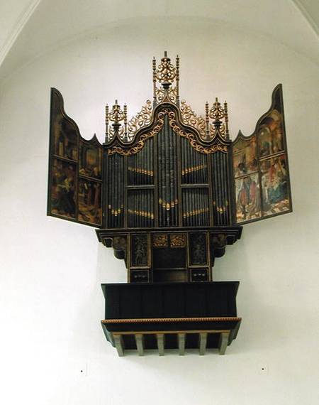 Painted organ a Jan Swart van Groningen