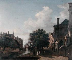 View of a Dutch Town