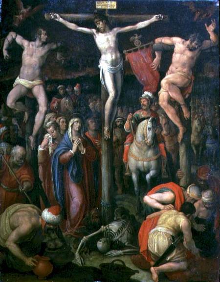 Crucifixion a Jan van der Straet