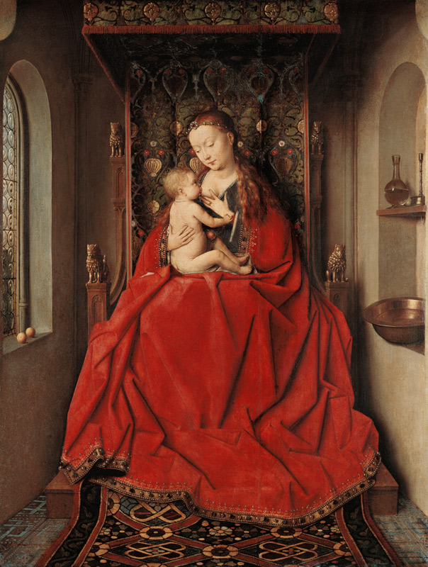 Lucca Madonna a Jan van Eyck