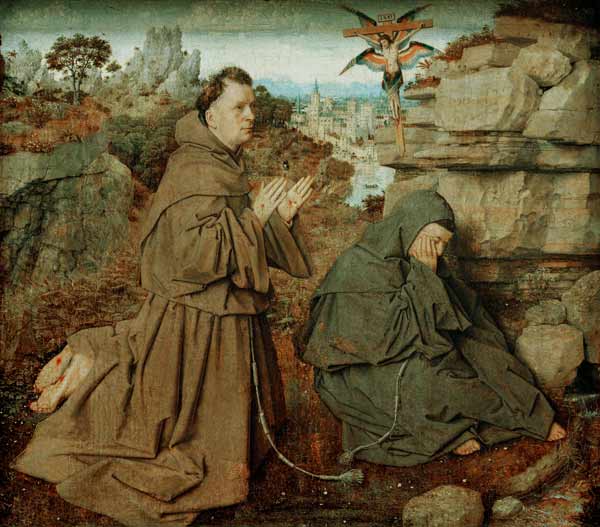 Stigmatisation of St. Francis a Jan van Eyck