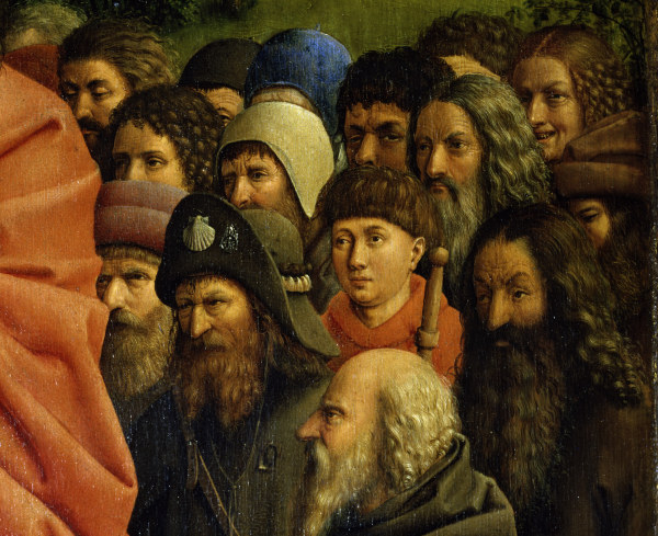 The Pilgrims a Jan van Eyck