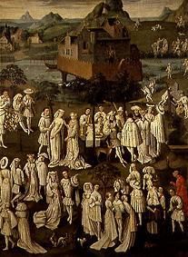 Medieval feast. a Jan van Eyck