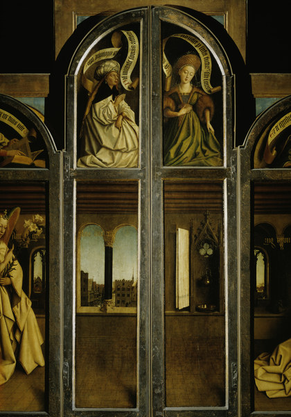 Ghent Altar , Sibyls a Jan van Eyck