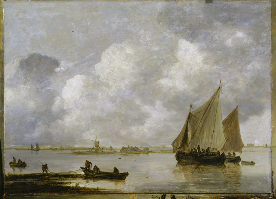 Haarlem Sea a Jan van Goyen