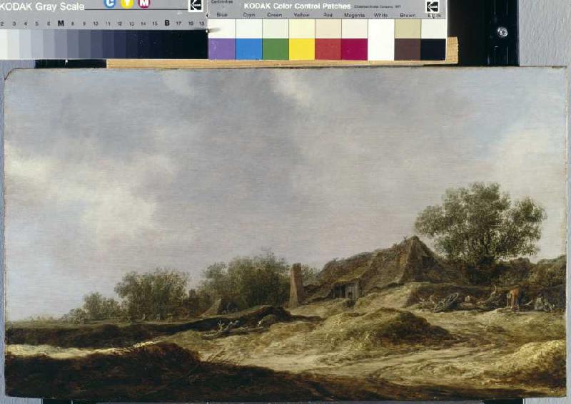 Landschaft mit Bauernhaus a Jan van Goyen