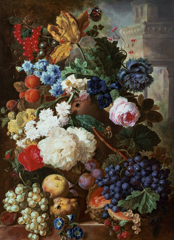 Flowers and Fruit a Jan van Os