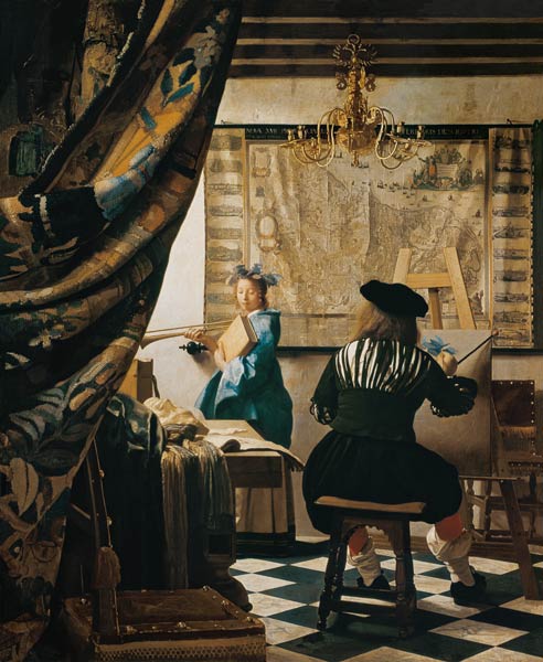 The Allegory of Painting a Johannes Vermeer 